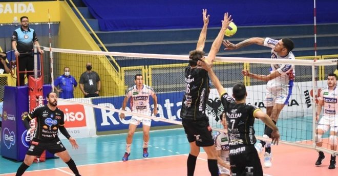 Taubaté Vôlei é acompanhado pelo Campinas 1