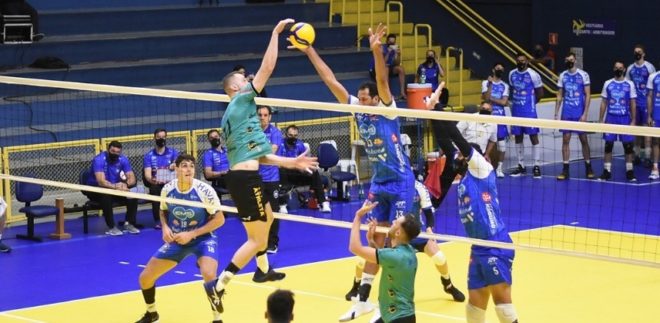 Taubaté Vôlei emplaca a sexta com demolição 1