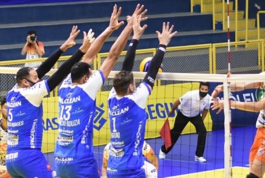 Taubaté Vôlei vence na abertura do returno 11