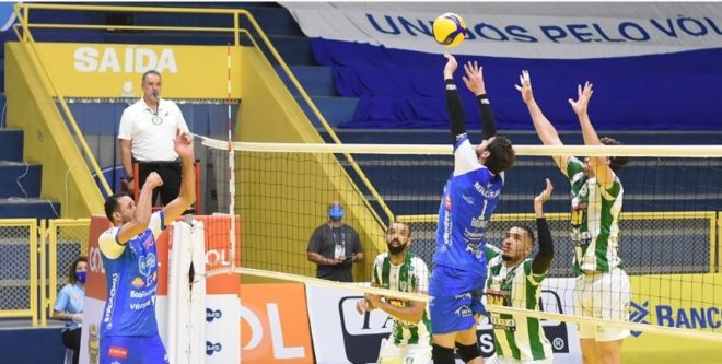 Taubaté Vôlei emplaca a décima de três pontos 1