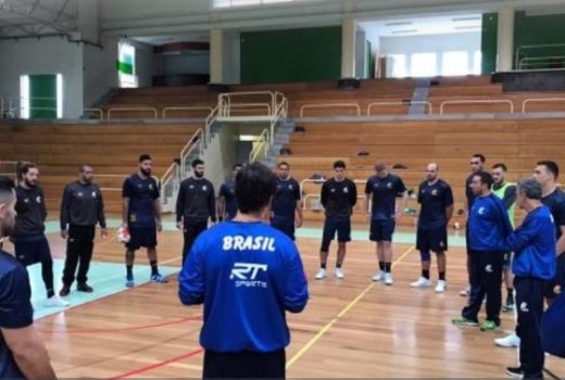 Seleção do handebol treina com cinco do Taubaté 14