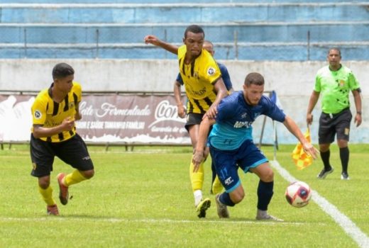 Taubaté faz cinco gols no primeiro jogo-treino 7