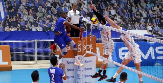 Taubaté Vôlei sente desfalques e perde em Minas 1