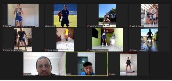 Taubaté feminino segue com atividades remotas 1