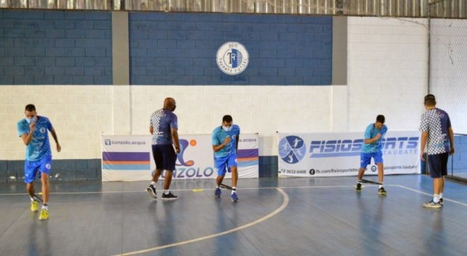 Taubaté Futsal retoma treinos presenciais 1