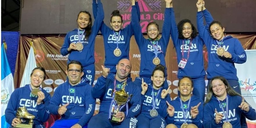 Wrestling joseense traz sete medalhas da Guatemala 1
