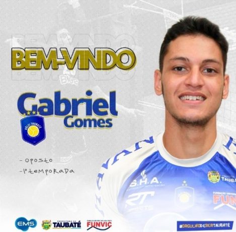 Taubaté Vôlei tem mais três nomes anunciados 3