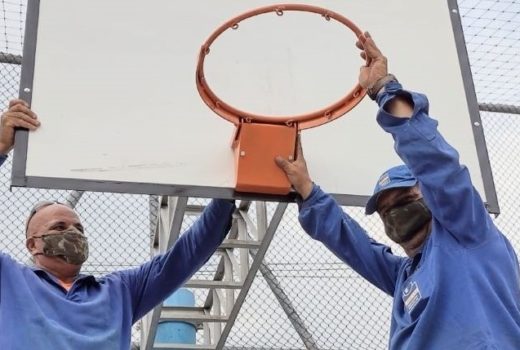 Quadras joseenses de basquete recebem novas tabelas 9