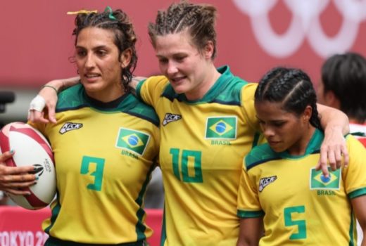 Rugby feminino do Brasil vence na despedida 3