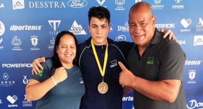 Promessa do boxe joseense traz ouro do México 1