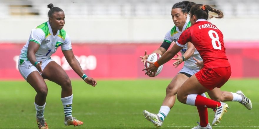 Jogadora da Seleção do rugby participa de evento 1