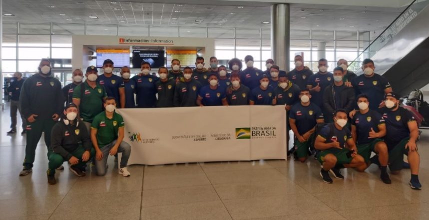 Seleção do rugby joga com atletas da região 1