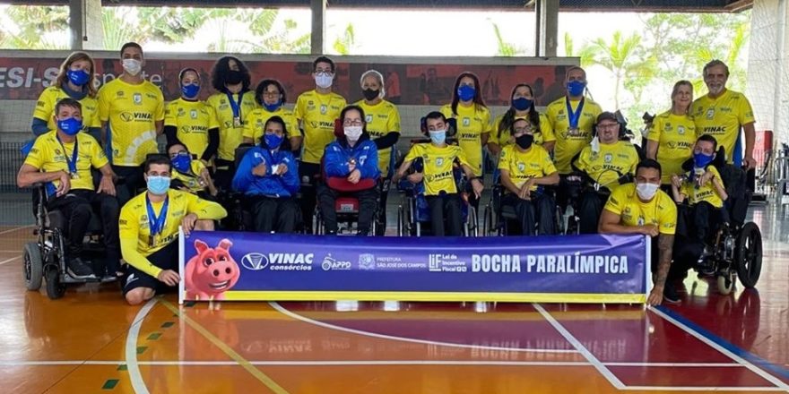 Bocha paralímpica joseense conquista medalhas 1