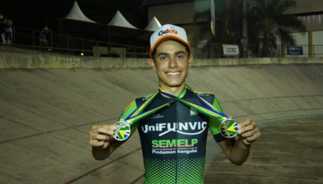 Ciclismo de Pinda começa Brasileiro com ouro 1