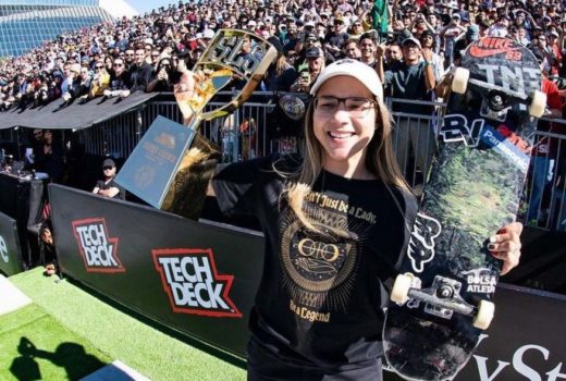 Joseense Pâmela conquista o bi mundial no skate 5