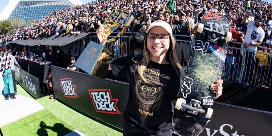 Joseense Pâmela conquista o bi mundial no skate 1