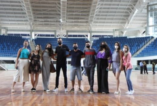 Nova arena joseense recebe visitantes de divulgação 5