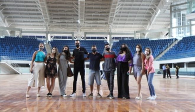 Nova arena joseense recebe visitantes de divulgação 1