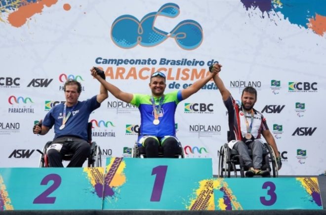 Paraciclista joseense conquista mais um título 2