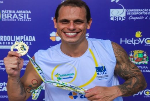 Nadador conquista seis medalhas na Surdolimpíada 7
