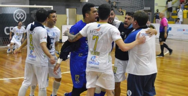 Taubaté Futsal comemora presença inédita em decisão 1