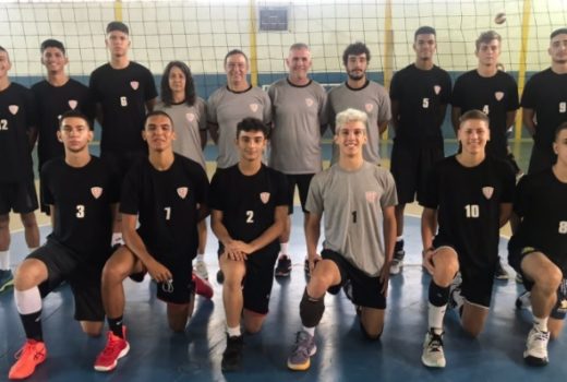 Sub-18 da Paulista de vôlei fechou treinos em Taubaté 3