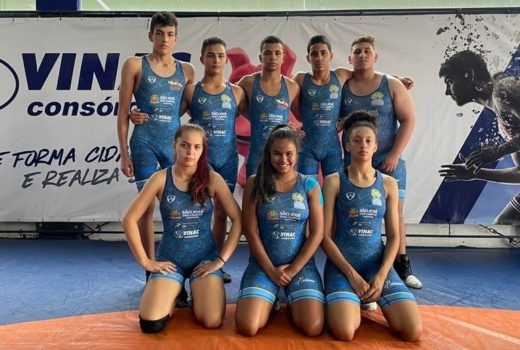 Wrestling disputa classificação ao sul-americano 1