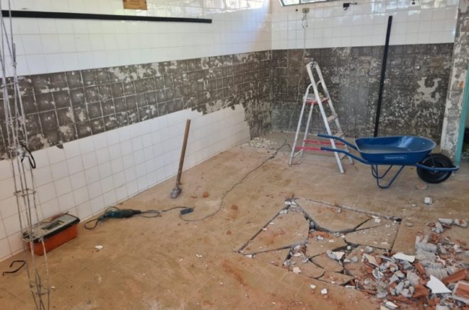 Espaço esportivo tradicional passa por reforma 3