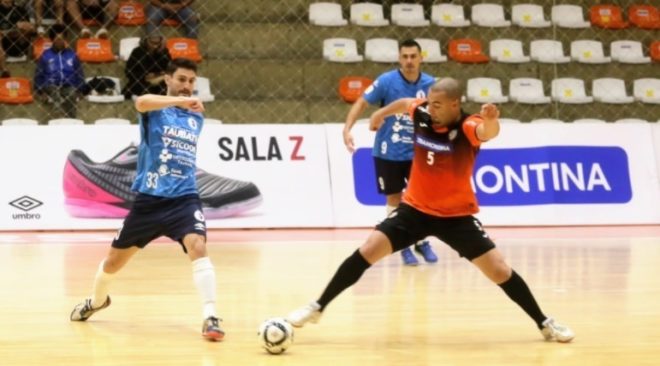 Taubaté Futsal sente a força de um dos grandes da Liga 1