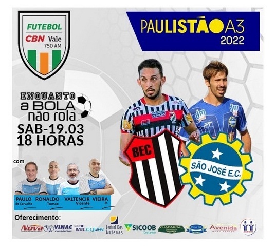 São José joga por reabilitação e planejando a próxima 2