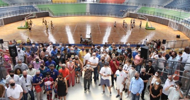 Semana do basquete foi aberta com homenagens 1