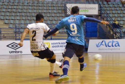 Taubaté Futsal perde para o Corinthians 1