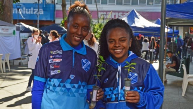 Taubaté feminino prestigia evento esperando tabela 1