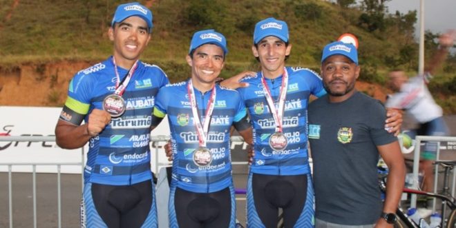 Ciclismo taubateano comemora duas pratas no Paulista 1