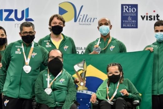 Técnico joseense de bocha paralímpica é vice mundial 14