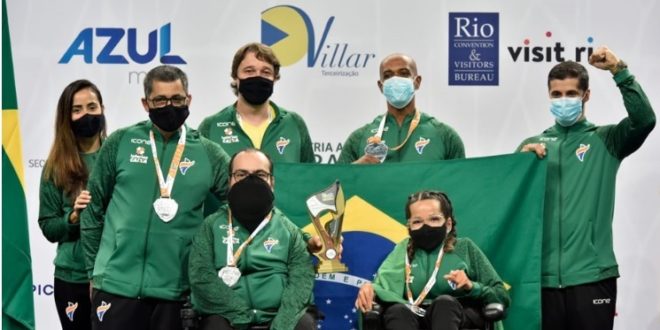 Técnico joseense de bocha paralímpica é vice mundial 1