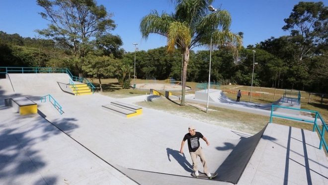 Pista de skate em São José foi reaberta após reforma 1