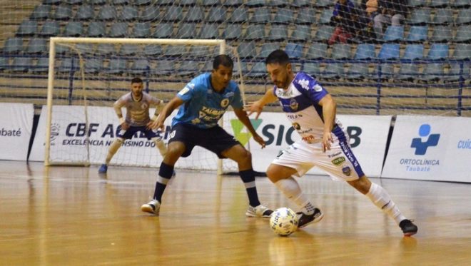 Taubaté Futsal comemora vitória histórica na Liga 1