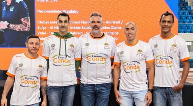 Vôlei joseense apresenta cinco dos novos contratados 1