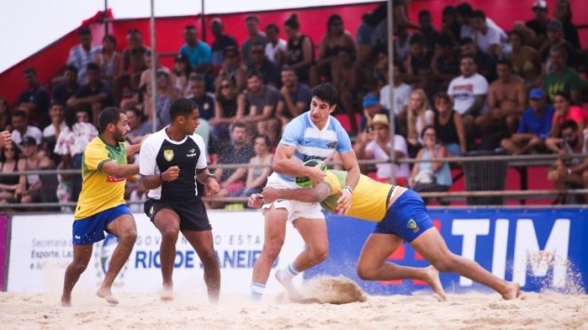 Evento de rugby de praia terá jogadores da região 1