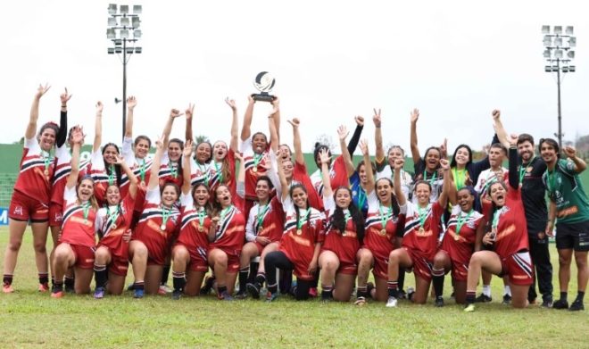 Rugby feminino da região festeja títulos 2