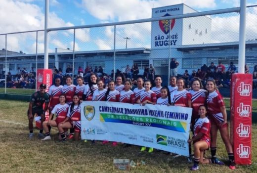 Seleções da região avançam em nacional de rugby 15