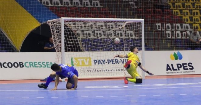São José Futsal abre rodada empatando no Paraná 1