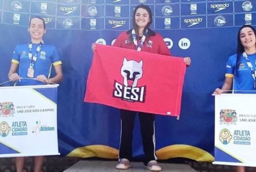 Natação joseense teve dupla no pódio do Paulista 6