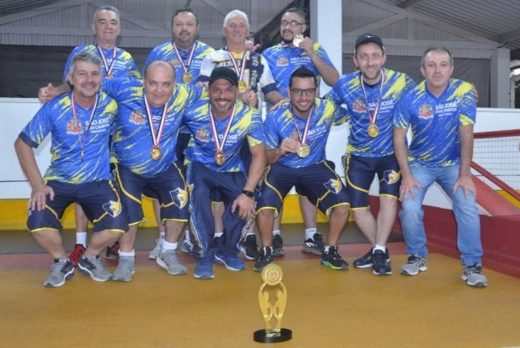 São José campeã na bocha segue líder nos Regionais 1