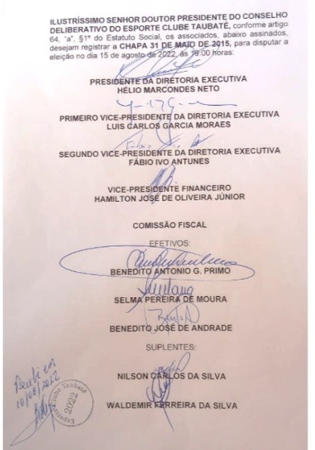 Taubaté terá eleição com candidato de consenso 2