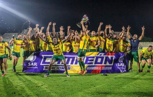 Seleção do rugby conquista torneio na Colômbia 6