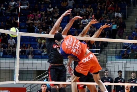 Região teve resultados inversos na noite do vôlei 2