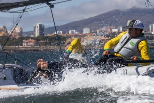 Dupla de Ilhabela abre Mundial de Vela na ponta 11