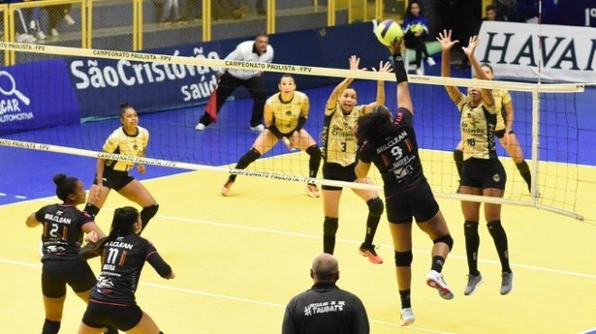 Taubaté Vôlei feminino estreia perdendo para o campeão 1